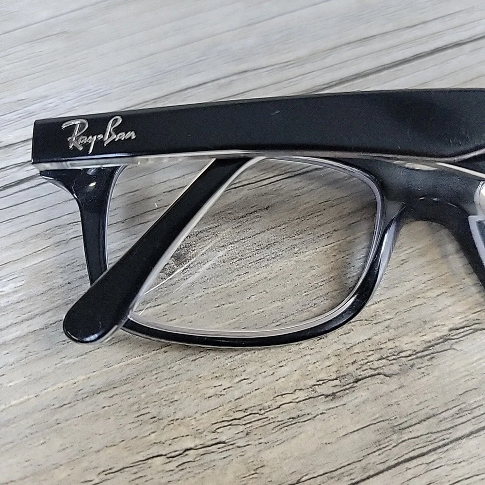 Ray-Ban RB1531 3529 Youth Eyeglasses FRAMES ONLY‎ Black 48-16-130